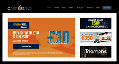 Desktop Screenshot of casinogang.com